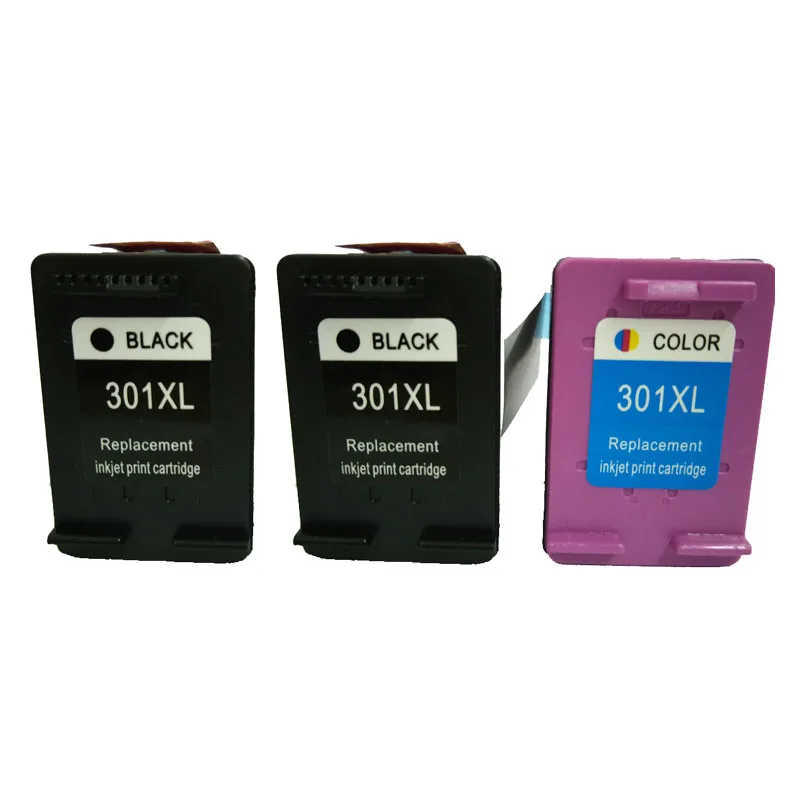 3X Vilaxh совместимый 301 xl чернильный картридж Замена для HP Deskjet 1050 2050 2050s 3050 Envy 4500 4502 4504