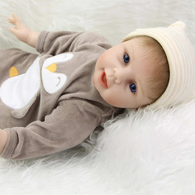 Силиконовая Реалистичная кукла для новорожденных 22 дюйма|realistic newborn doll|newborn dollsdoll