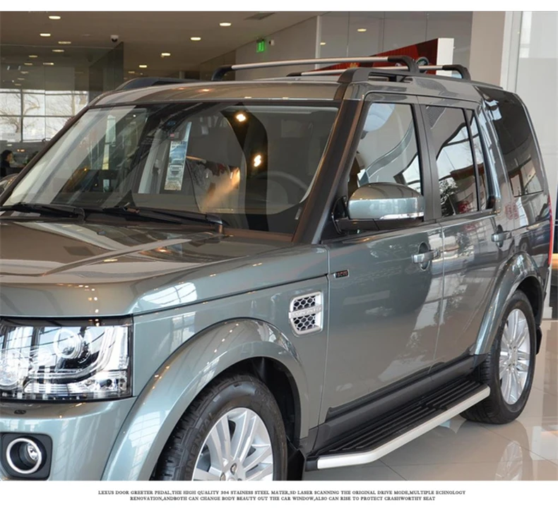 Багажник на крышу из алюминиевого сплава для Land Rover Дискавери 4 LR4 2010- рельсы бар багаж Перевозчик Бар топ поперечные стойки железнодорожные коробки