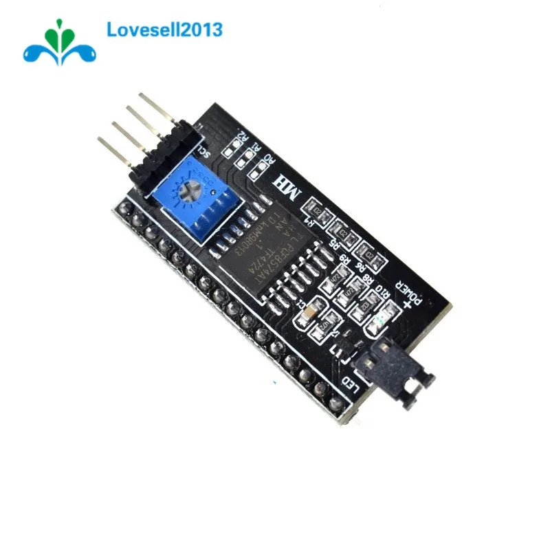 Модуль преобразователя для ЖК дисплея LCD1602 2004 10 шт./лот IIC/I2C интерфейс плата