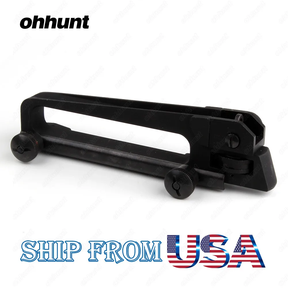 Ohhunt M4 M16 AR15 Съемная стандартная ручка для переноски Крепление из алюминия и стали