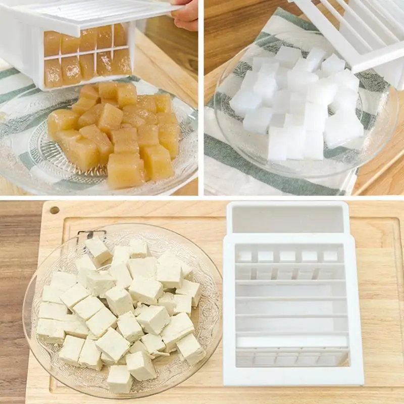 Кухонная пресс форма для резки тофу приготовления пищи пластиковые инструменты