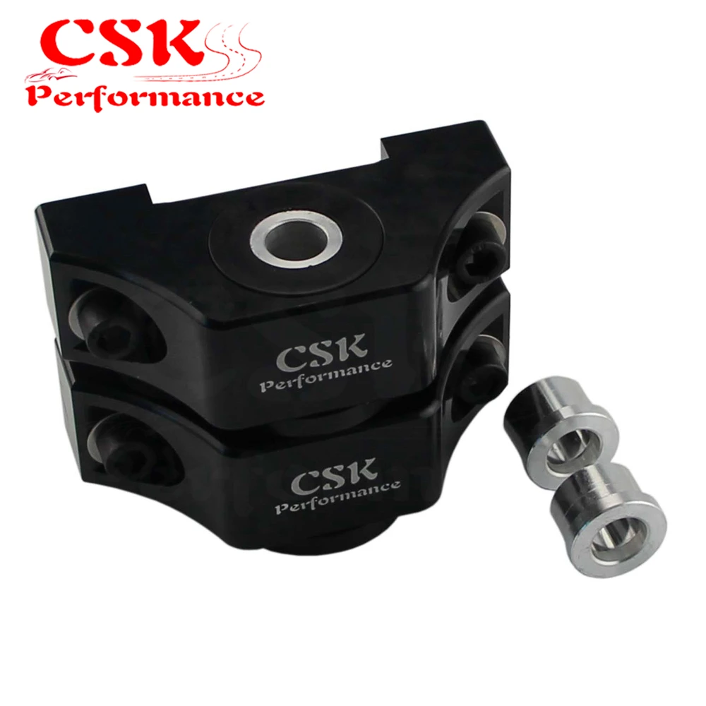 Fits For Honda Civic EG EK D16 B16 B18 B20 Engine Billet Motor Torque Mount Kit Black |