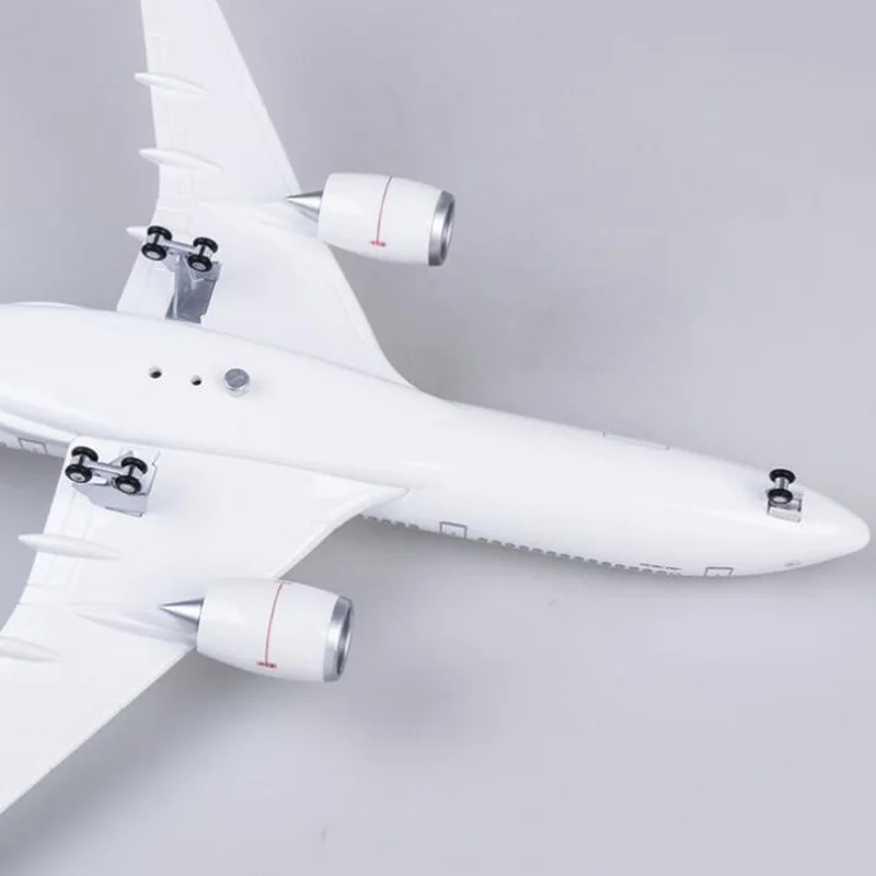 1/142 масштаб 47 см самолет Airbus A350 Lufthansa авиакомпания Модель W светодиодный светильник и колесо литой пластик Смола самолет для сбора