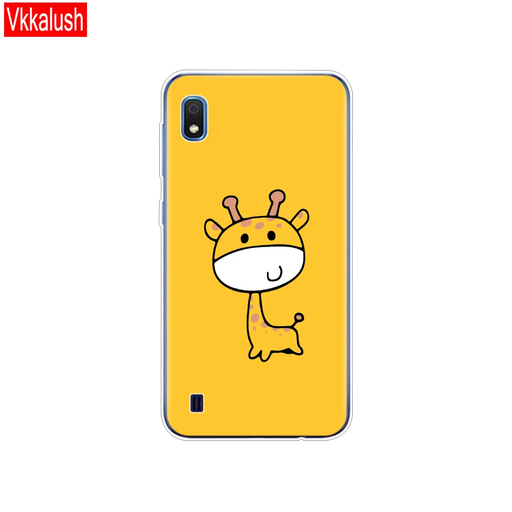 11055 Чехол для Samsung A10, мягкий силиконовый чехол на заднюю панель, чехол для телефона Samsung Galaxy A10 Galaxy ya10 A 10 SM-A105F A105 A105F, мультяшный - Цвет: 11055