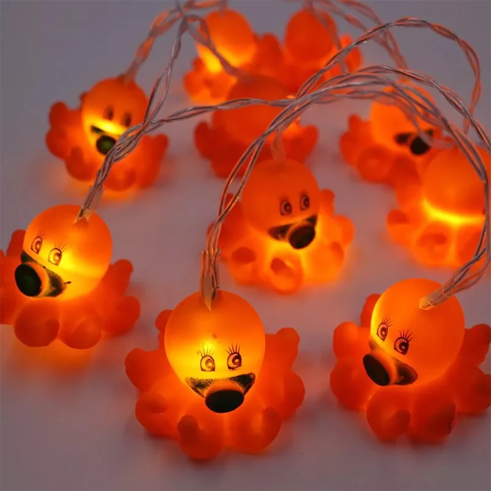 

2019 NEW Cartoon 10LED String lights Halloween Decoration light Warm White accessorieLED lamp string children's room decoration