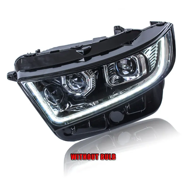 Without bulb 2 шт. светодиодный фары для Ford Edge светодиодный Автомобильные фары ангельские глазки комплект ксеноновых фар, Высокопрочная конструкция протовотуманная подсветка Габаритные огни - Цвет: Without bulb