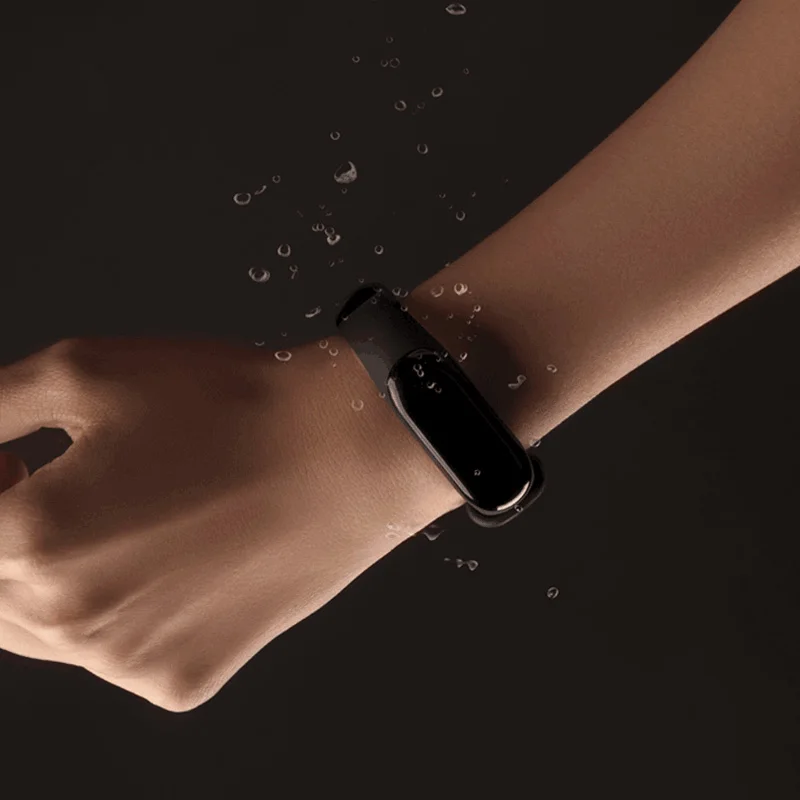 100% оригинал Xiaomi Mi Band 3 2 смарт Браслет фитнес браслет большой сенсорный экран OLED
