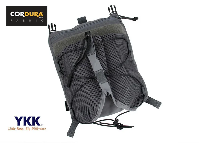 

TMC Helmet Back Panel Pouch For 4020 Plate Carrier Wolf Grey Combat Gear(XTC050924)