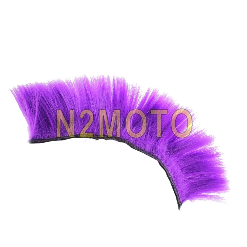 12 &quotвнедорожный BMX шлем Mohawk Casco клей для волос на Mohawks Capacete украшение