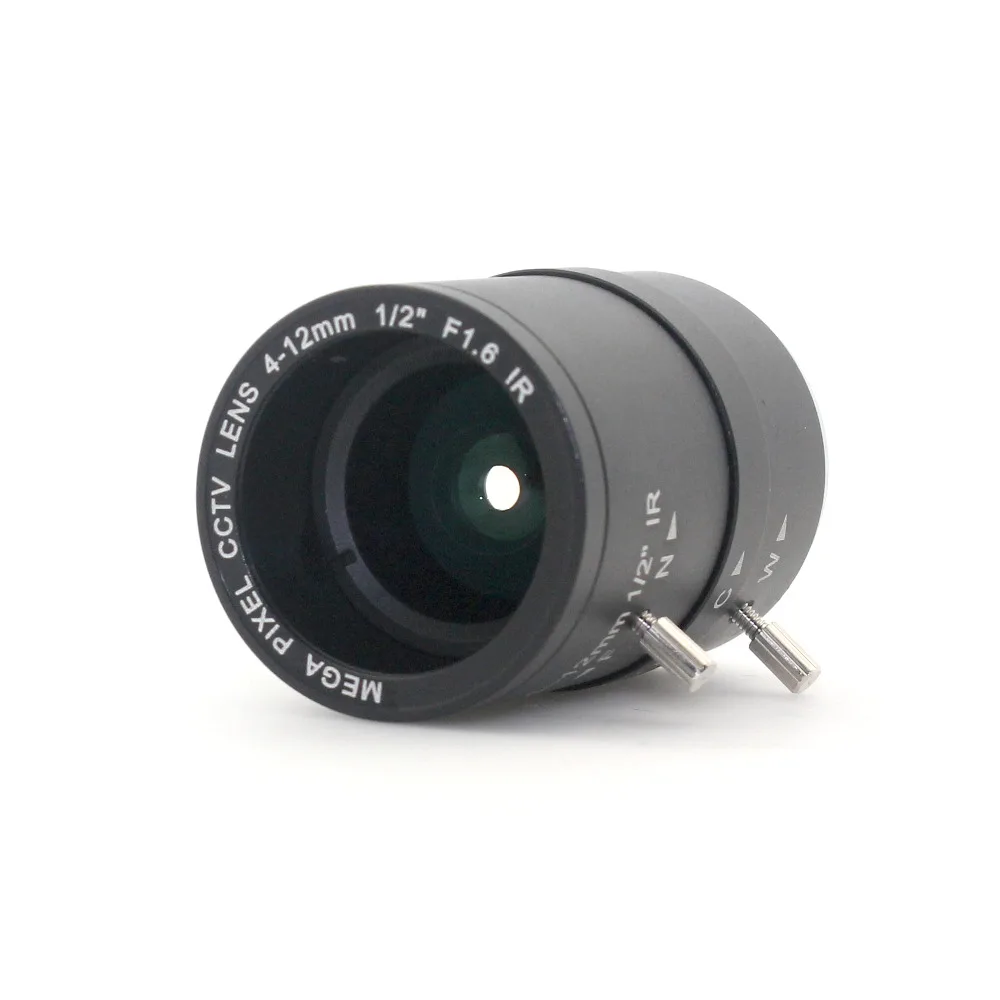 MP 4 12 мм CS Объектив 1/2 &quotIR крепление варифокальный ручной Iris CCTV объектив для