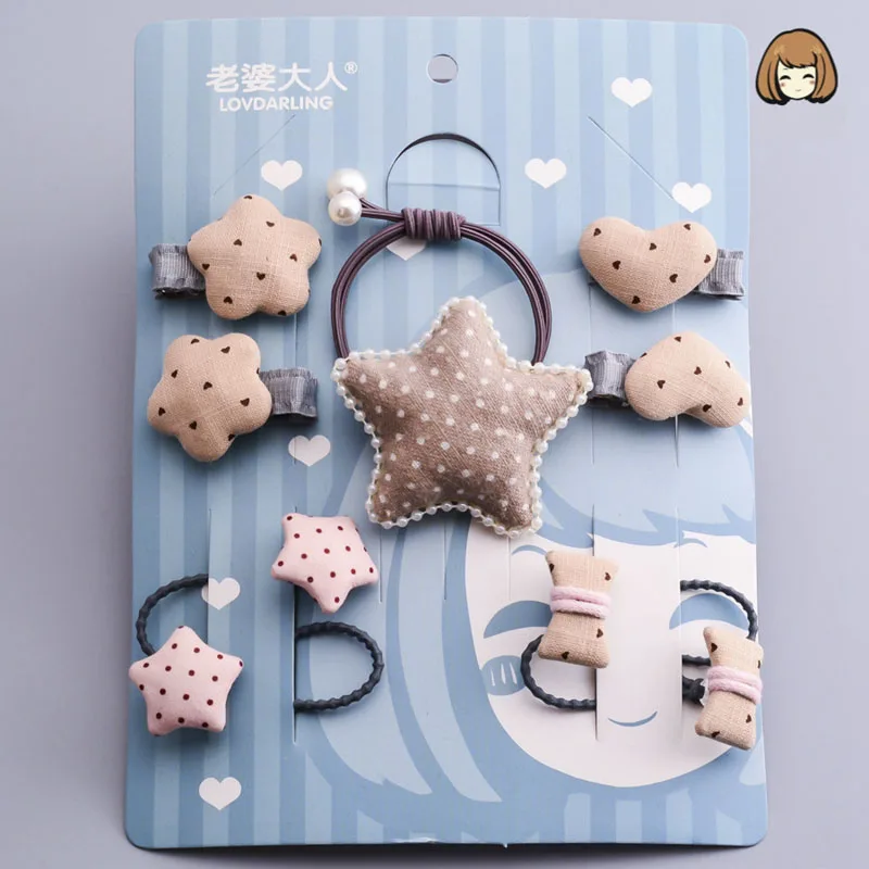 Детские шпильки для волос с бантом 9 шт./карточка|Аксессуары волос| |