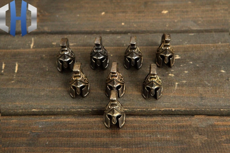 Римский солдат латунные Ретро бусины для ножей DIY аксессуары зонтик веревка