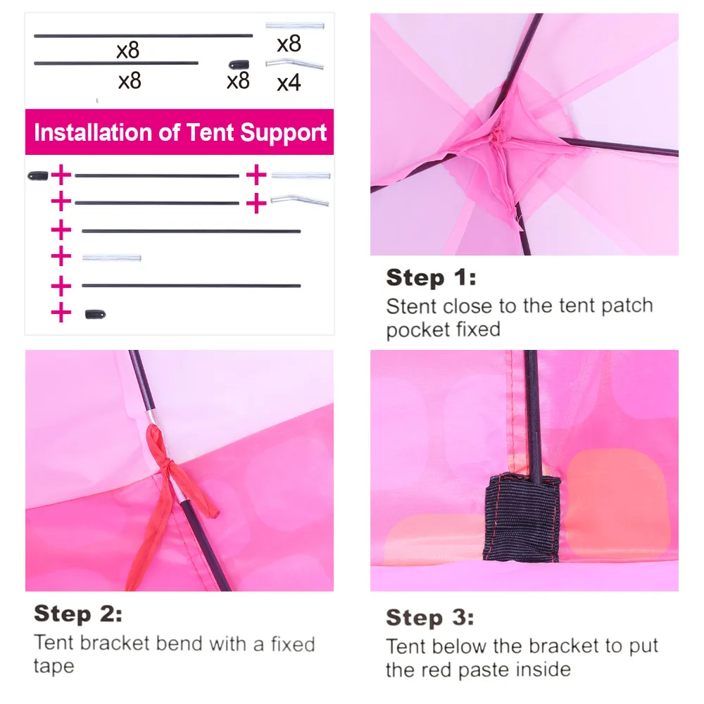 Большой Замок принцессы Игровая палатка 41 дюйм игровой домик для помещений и