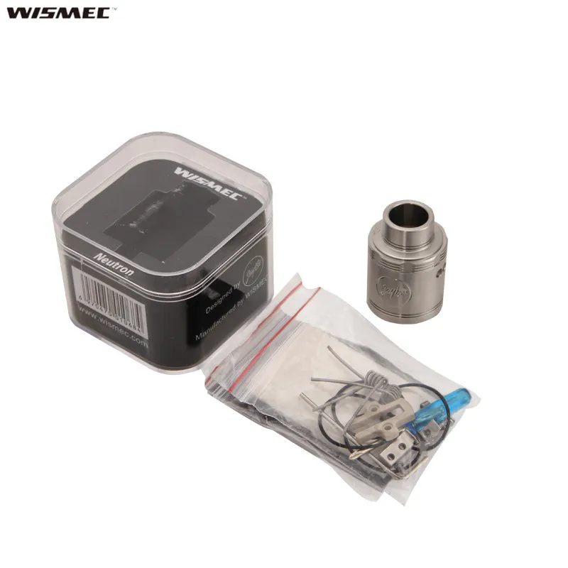 100% Оригинальный перестраиваемый нейтронный RDA испаритель Wismec с уникальной