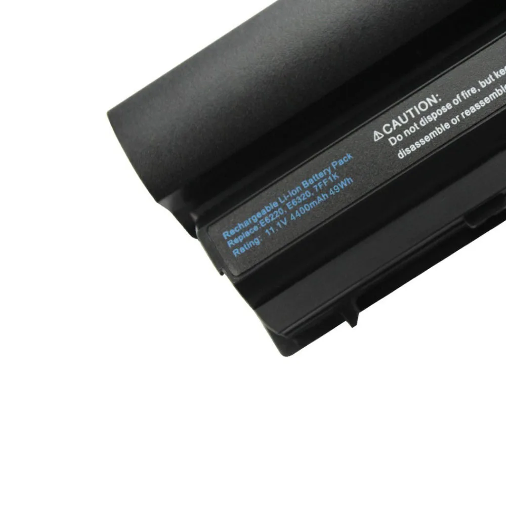Laptop Battery 7FF1K 09K6P 0F7W7V FRR0G for Dell Latitude E6220 E6230 E6320 E6330 E6430S Series 11.1V 4400mAh Li-ion 6 Cell | Компьютеры и