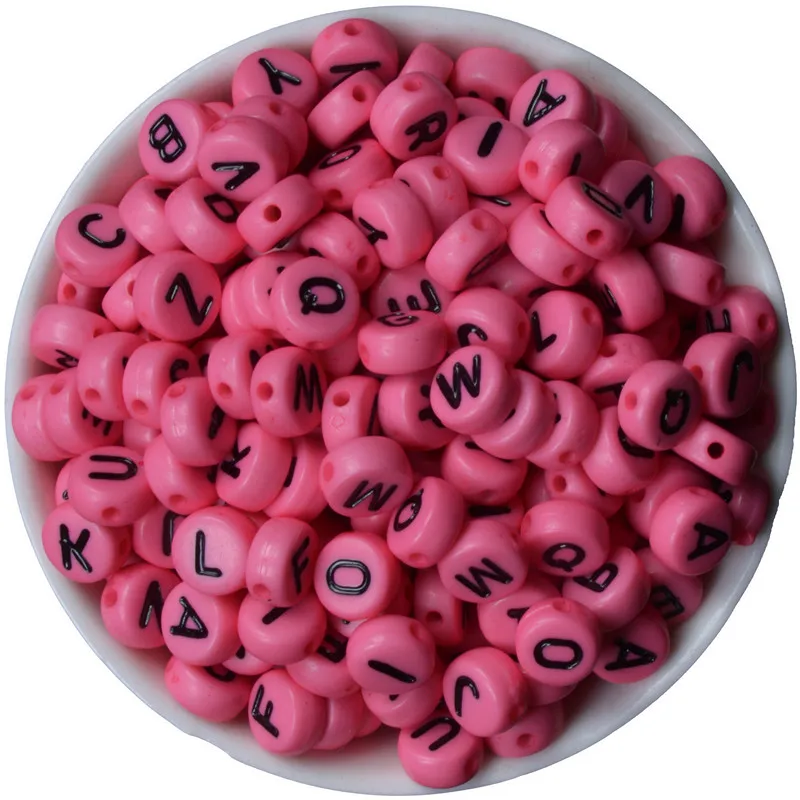 Бусины разноцветные в античном стиле 27 цветов 7 мм 200 шт.|acrylic spacer beads|beads mixspacer beads |