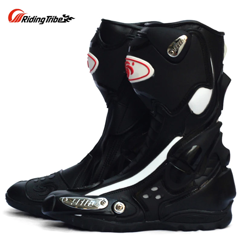 Скоростные мотоциклетные ботинки обувь для мотокросса Botas Moto Motoqueiro Motocicleta A10021 Botte