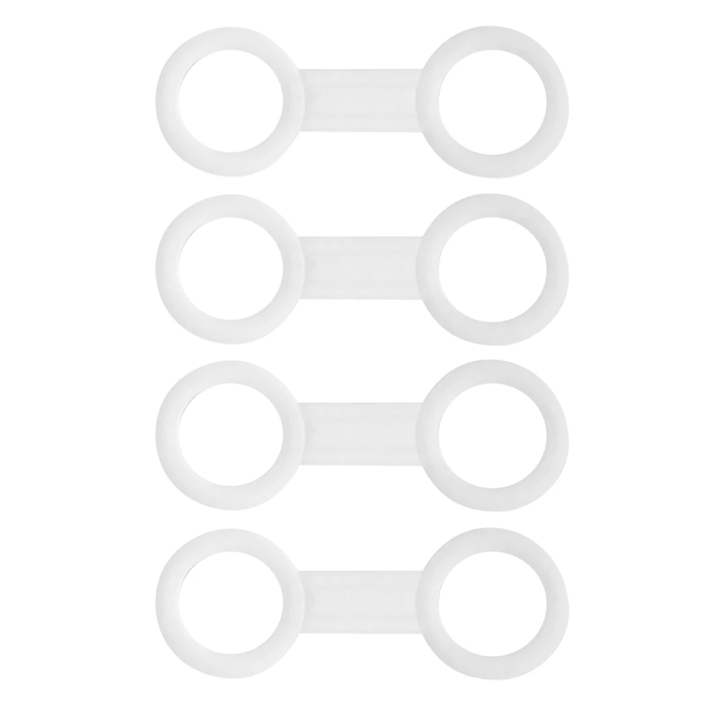 4 шт. Прочный гибкий силиконовый универсальный держатель для храпа крепления к