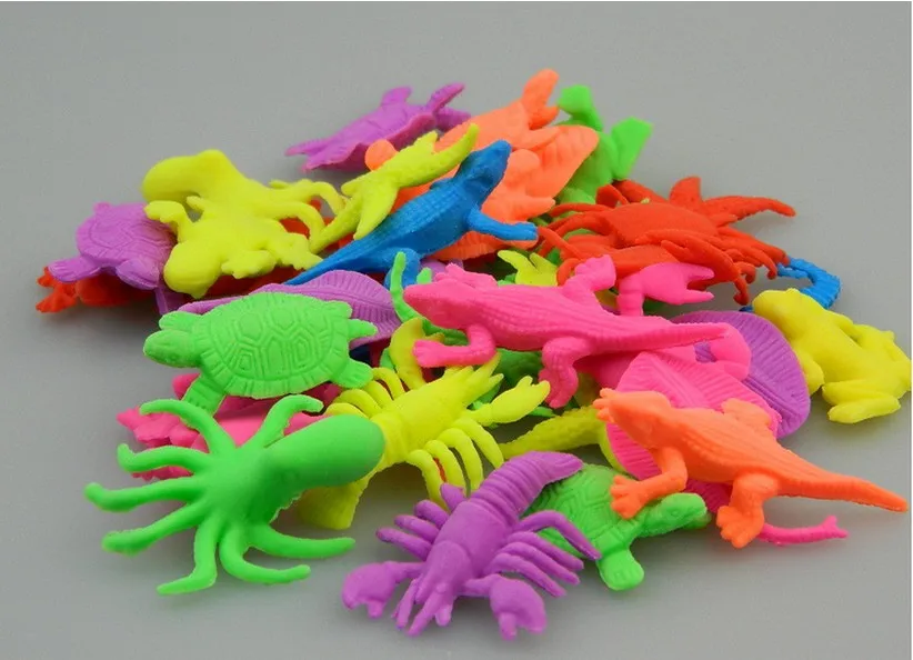 10 шт. силиконовые игрушки для выращивания животных новинка Детские водяные