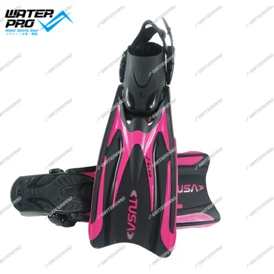 Розовый TUSA HYFLEX VESNA SF-0101 плавники регулируемые ласты подводное плавание водные виды спорта Подводное плавание - Цвет: Розовый