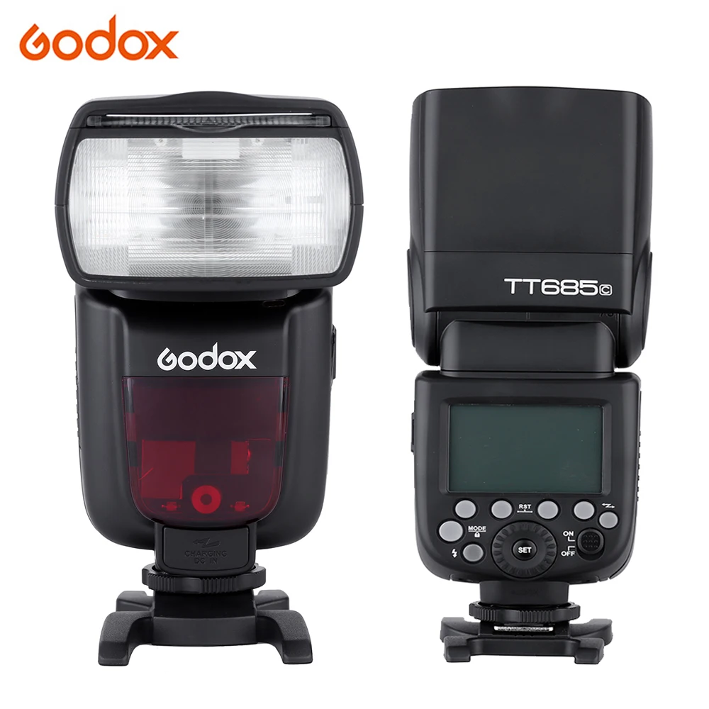 Беспроводная вспышка GODOX TT685C E TTL Master Slave Flash светильник 2 4G для Canon EOS 650D 600D 550D 500D 5D Mark