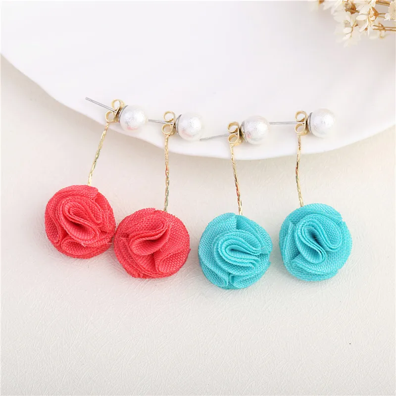 Новинка 2019 модные длинные серьги в Корейском стиле с жемчугом и