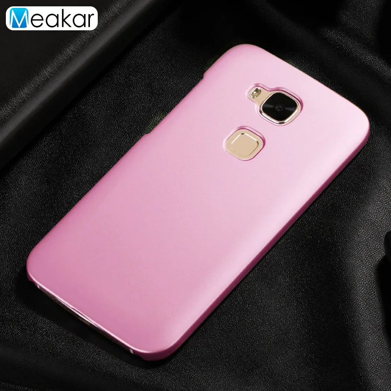 pink Матовая Пластик Coque 5.5For huawei G8 чехол для huawei G8 G7 плюс Maimang 4 D199 телефона чехол-лента на заднюю панель - Цвет: pink