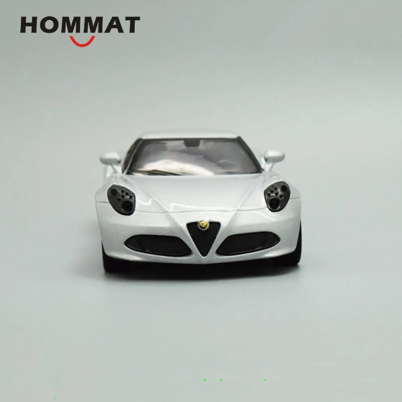 HOMMAT имитация 1:36 Alfa Romeo 4C спортивный автомобиль литая модель игрушечного