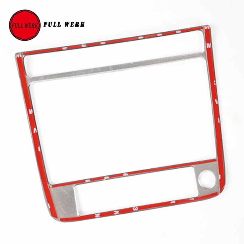 Рамка панели управления GPS навигацией для салона автомобиля обшивка VW Volkswagen Touareg