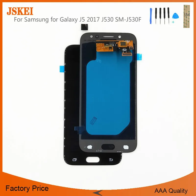 For Samsung for Galaxy J5 2017 J530 SM-J530F LCD Display Touch Screen Digitizer Assembly Change OLED High Quality | Мобильные
