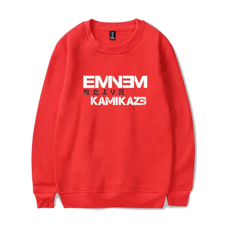 UplzCoo Eminem DJ хип хоп толстовки Kamikaze альбом осень весна женские мужские толстовки hoodies K толстовки 4XL JA078