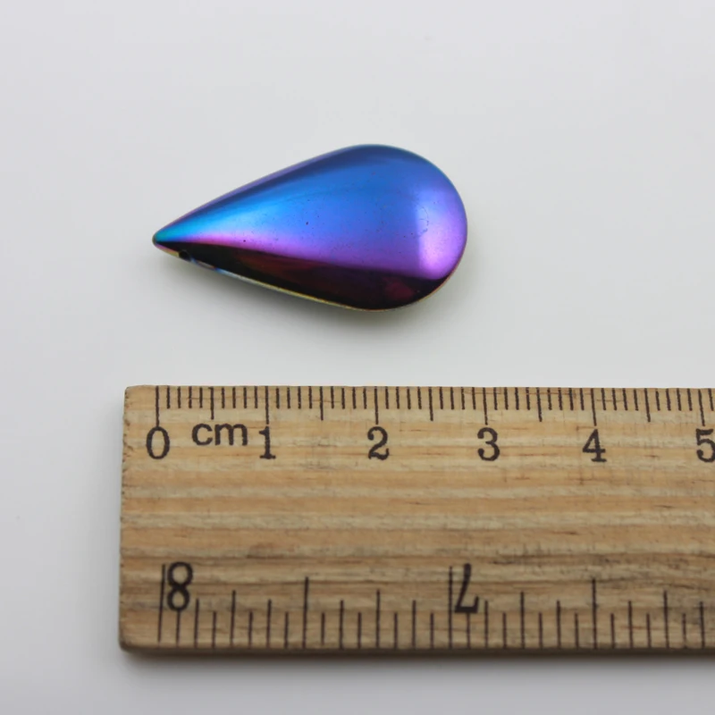 Лидер продаж модная Радужная подвеска в виде капли воды из гематита аксессуары