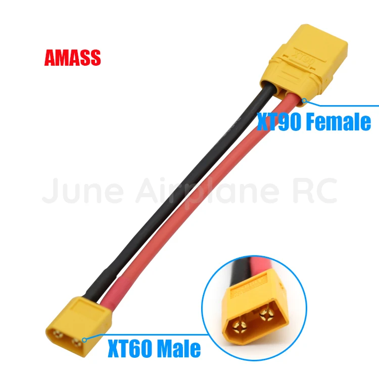 Amass XT90 Turn XT60 AS150 XT150 штекер гнездо Цилиндрический разъем anti spark для RC DIY FPV Quadcopter