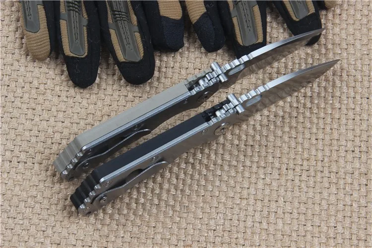 Складной нож benys ST хорошее качество 56HRC 5Cr13Wov Blade G10 + из нержавеющей стали для