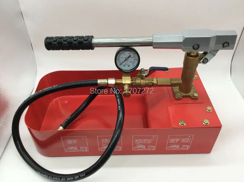 Вакуумный водяной насос с ручным механизмом МПа для проверки давления воды