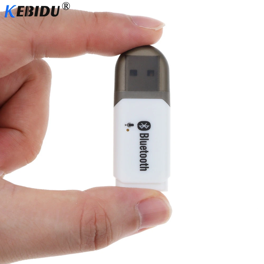 Kebidu Mini USB Bluetooth 5 0 приемник беспроводной аудио адаптер стерео автомобильный