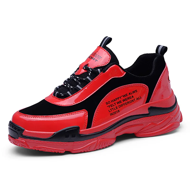 Спортивная обувь для мужчин Balenciaca новые мужские кроссовки Bape Shark беговые мужские корзины дышащие спортивные тройные s - Цвет: Red