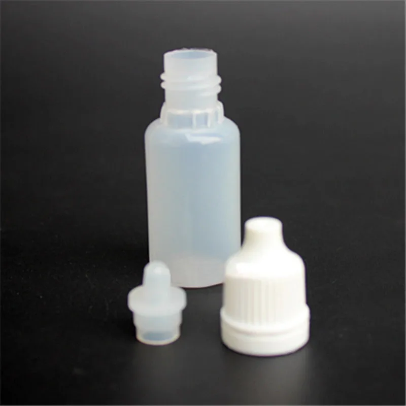 Бесплатная доставка 10 мл полупрозрачная Противоугонная пластиковая бутылка