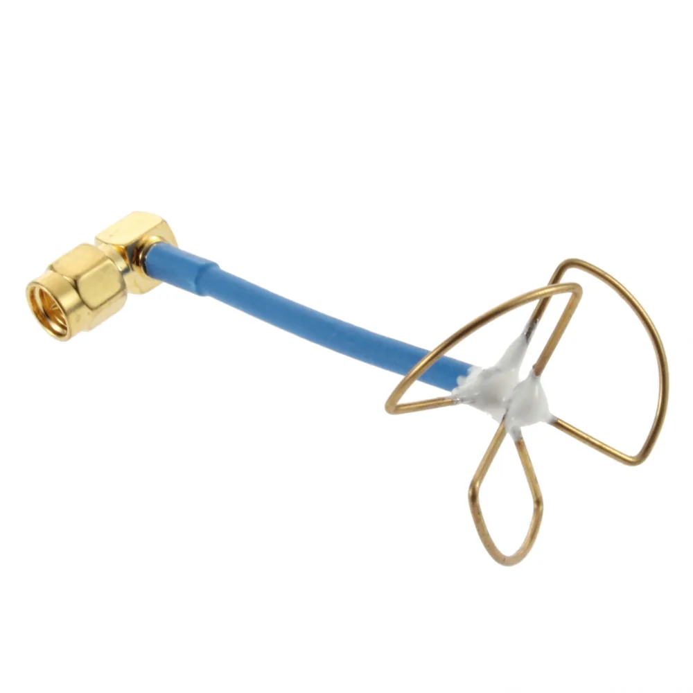 

Hot! High1 pc 5.8G RC FPV Antenna/ Straight Shape Clover Receiving Four-leaf Clover New Sale