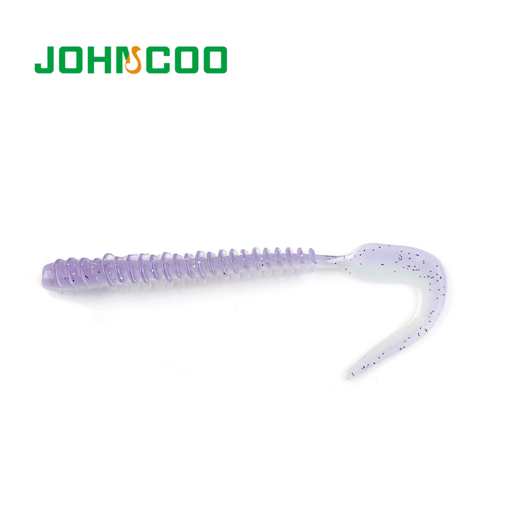 JOHNCOO Новинка 8 шт. искусственная рыболовная приманка 110 мм 3 6 г Мягкая червь Swimbait