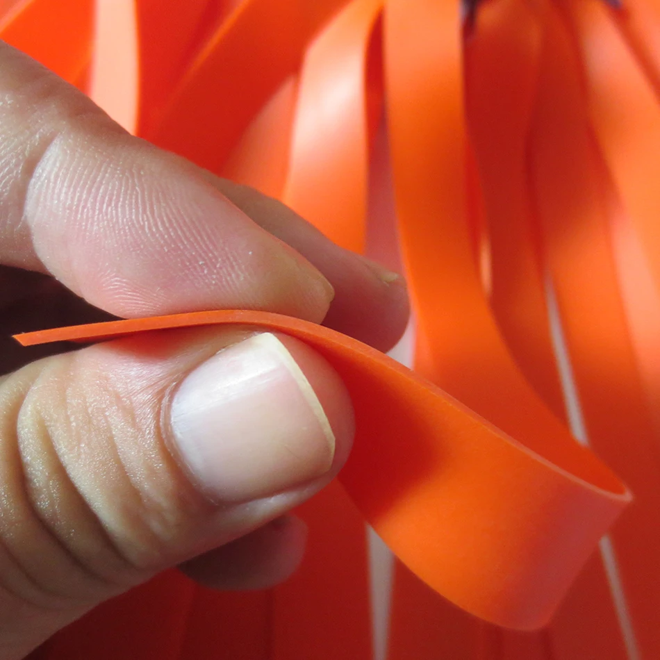 Лента резиновая латексная оранжевая для рогатки резинка катапульты толщина 1 мм