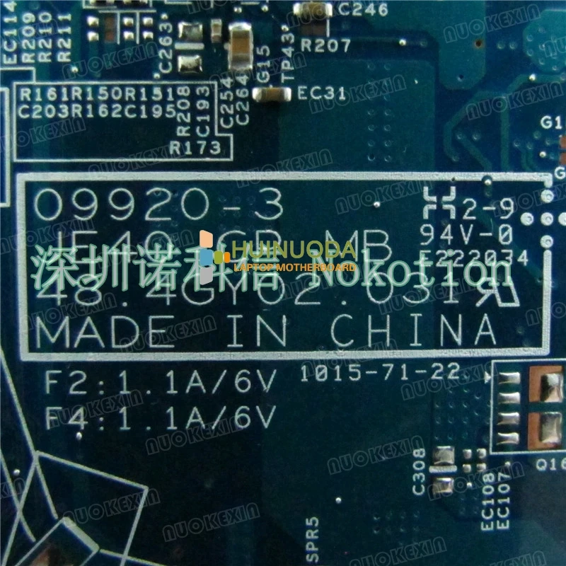 NOKOTION 48.4GY02.031 MBN9B01001 MB. N9B01.001 для emachines D730 материнская плата ноутбука DDR3 HM55 |