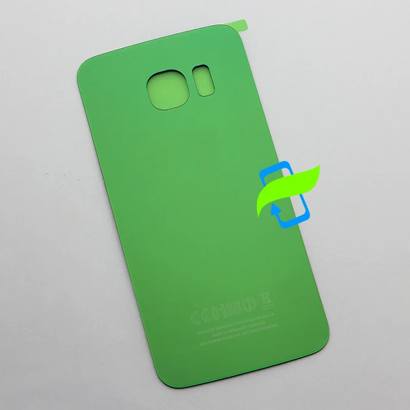 Новая задняя Батарея крышка Стекло дверные замки для samsung Galaxy S6 Edge Plus G920F G925F G928F чехол для задней части телефона для samsung S6 Edge