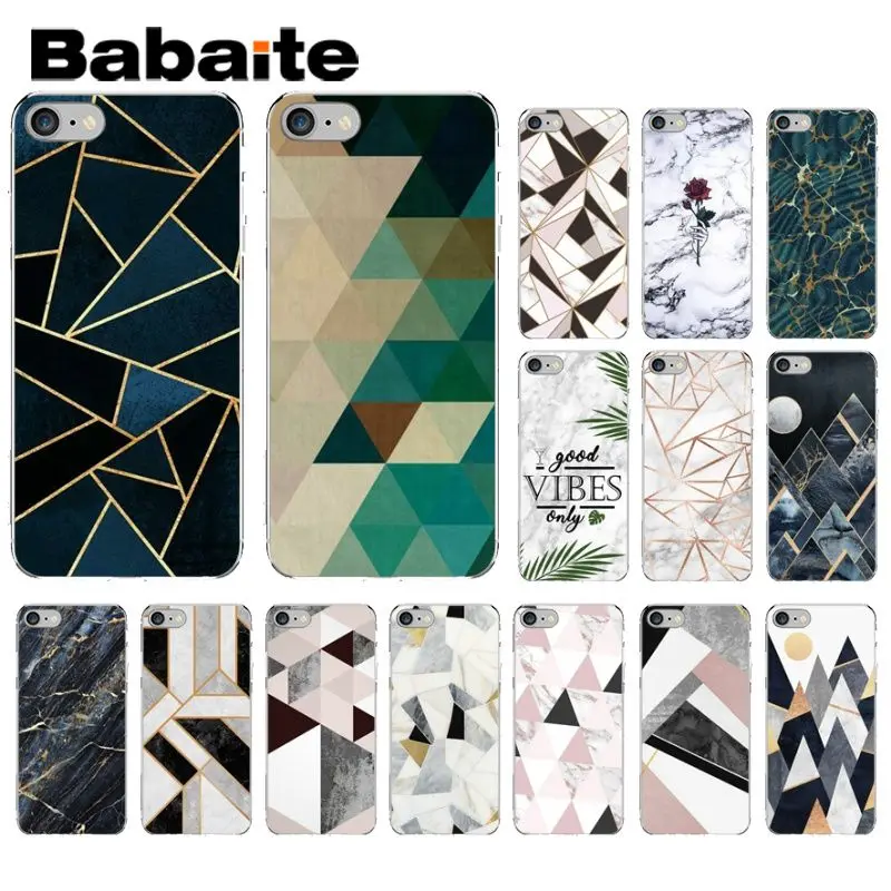 Мягкий чехол для телефона Babaite Marble Line на заказ iPhone 8 7 6 6S Plus 5 5S SE XR X XS MAX | Мобильные
