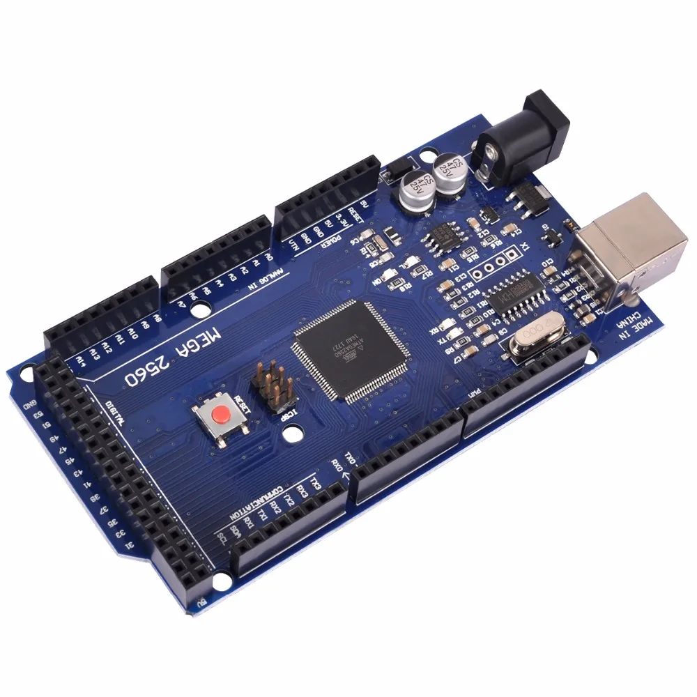 Hobimart MEGA 2560 плата R3 Mega2560 REV3 (ATmega2560 16AU CH340G) Mega совместимые платы для Arduino uno с usb