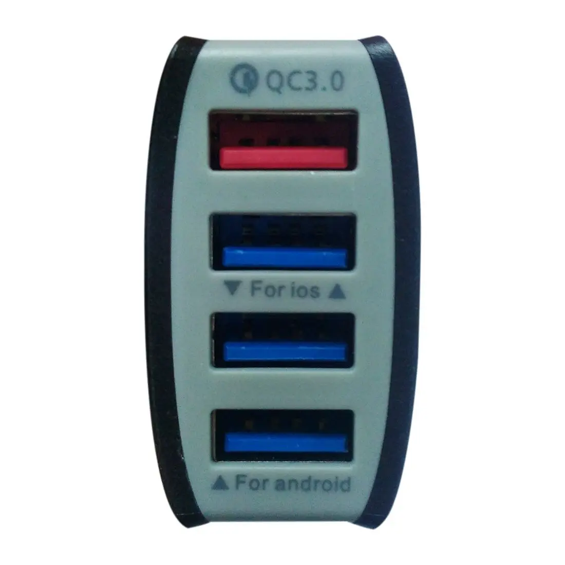 QC3.0 быстро Заполнение заряда 4USB Многофункциональный Автомобильное зарядное
