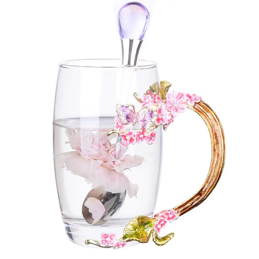 Креативная эмалированная чашка для воды стеклянная кружка эмалированные