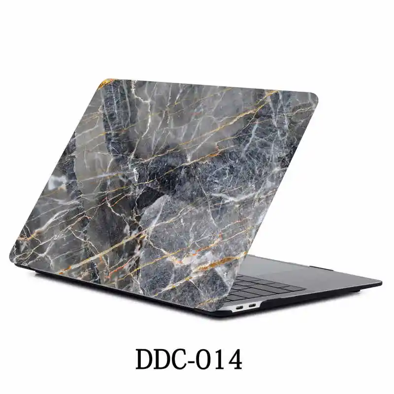 Коричневый Чехол для ноутбука Macbook Pro 13 Pro 15 чехол под мрамор A1278 A1286 жесткий защитный чехол из ПВХ для Mac book Pro 13 15 чехол для CD rom - Цвет: Коричневый