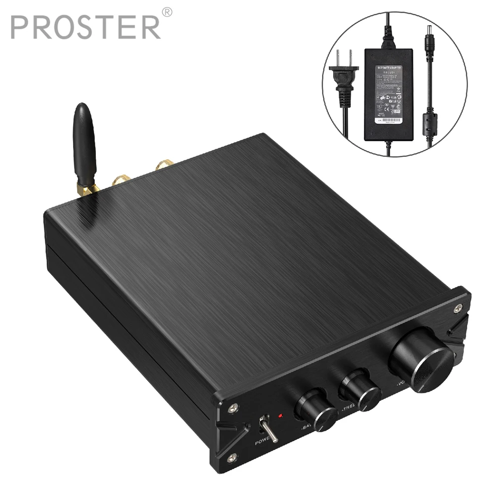 Prozor Bluetooth 5 0 приемник стерео аудио усилитель 2 канальный мини Hi Fi Класс D